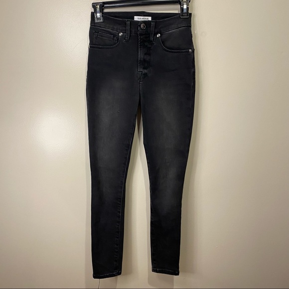New! Good American Good Legs High Waist Skinny - Picture 2 of 7